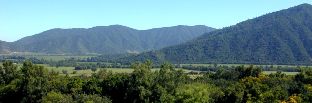 Valley west of Santiago